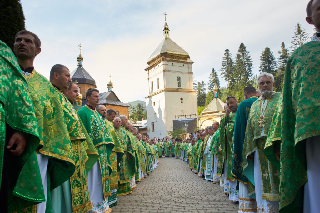 Як у Маняві за участі Митрополита Епіфанія проходила Всеукраїнська проща 