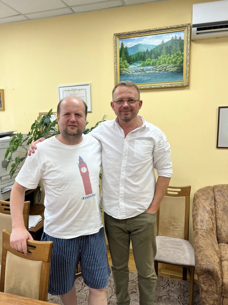 Філармонію Івано-Франківська відвідав лідер гурту ТіК Віктор Бронюк