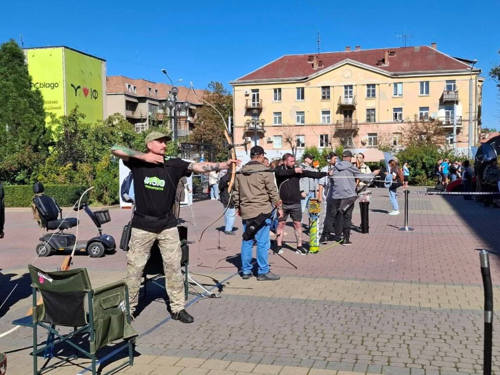 У Івано-Франківську стартував перший Фестиваль адаптивних видів спорту для ветеранів