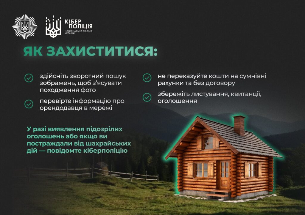 Шахраї оренда будинку в Карпатах