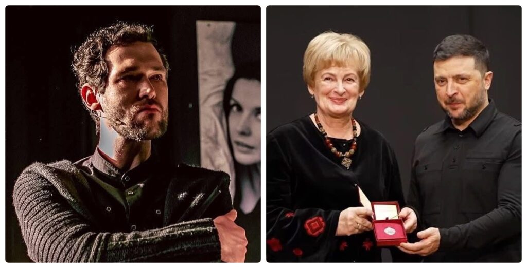 Зеленський відзначив державними нагородами актора Франківського драмтеатру Андрія Мельника та працівницю заповідника «Давній Галич» Ірину Чернегу