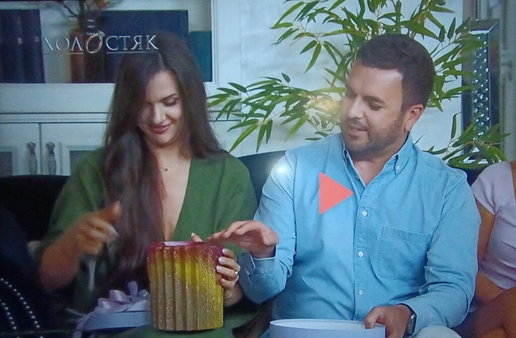 ваза з переробленого пластику від EcoREactive на шоу Холостяк