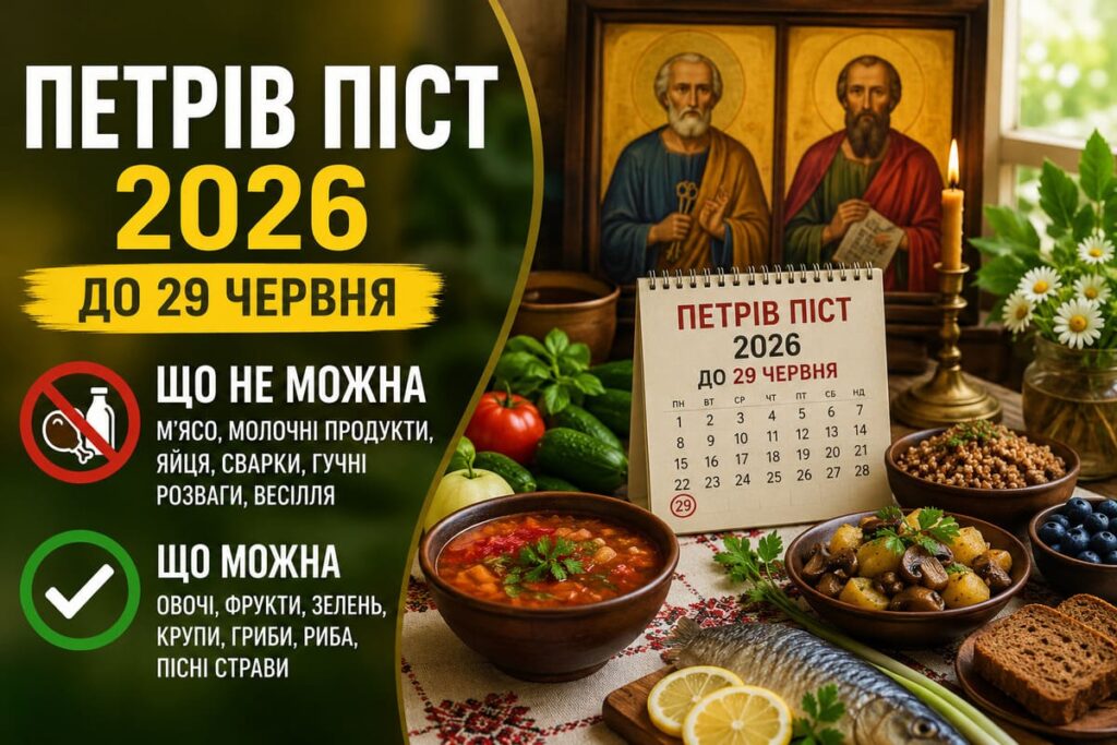 Петрів піст 2026