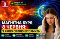 Магнітна буря 8 червня