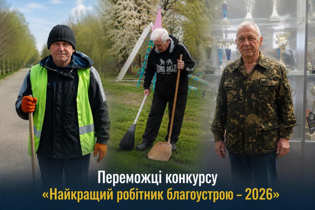 Переможці конкурсу Найкращий робітник благоустрою 2026 в Івано-Франківській громаді