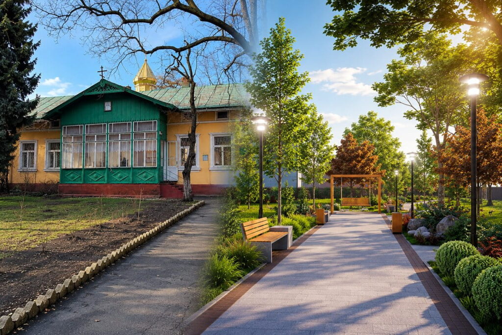 Яким буде новий сквер на місці церкви Московського патріархату в Івано-Франківську