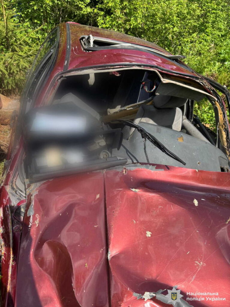 Івано-Франківщина: поблизу Вишкова автомобіль злетів в обрив - загинули троє людей