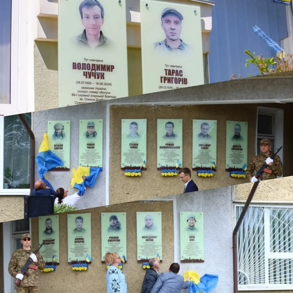 В Опришівцях та Тисменичанах відкрили анотаційні дошки захисникам